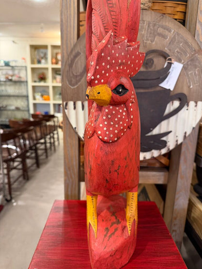 Wooden Rooster