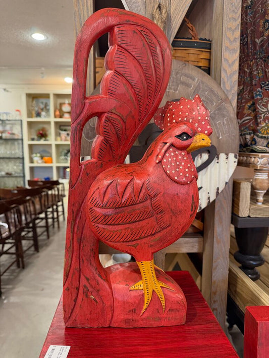 Wooden Rooster
