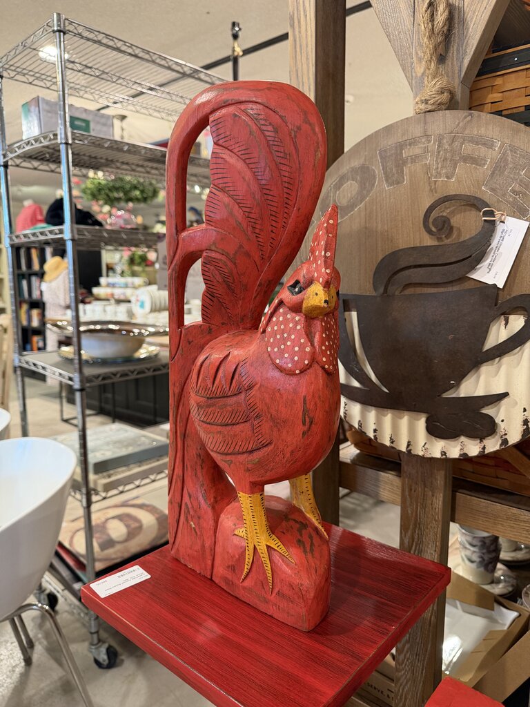 Wooden Rooster