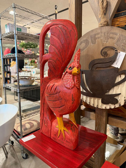 Wooden Rooster