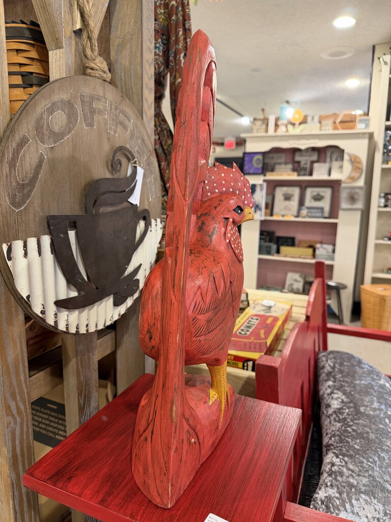 Wooden Rooster