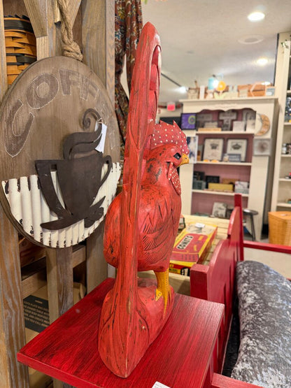 Wooden Rooster