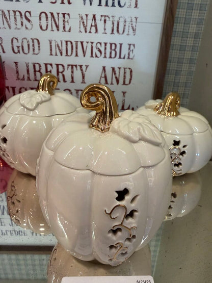 Lenox Pierced Pumpkin