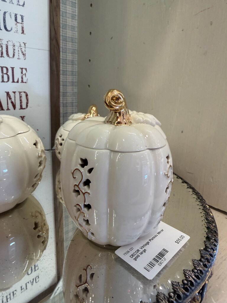 Lenox Pierced Pumpkin