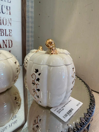 Lenox Pierced Pumpkin