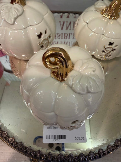 Lenox Pierced Pumpkin
