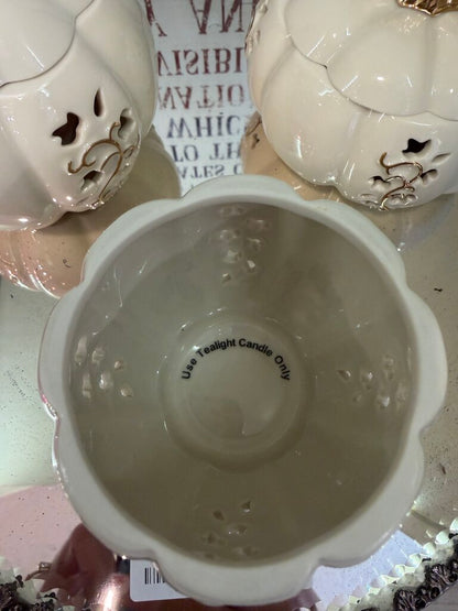 Lenox Pierced Pumpkin