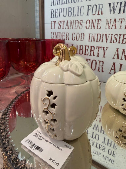 Lenox Pierced Pumpkin