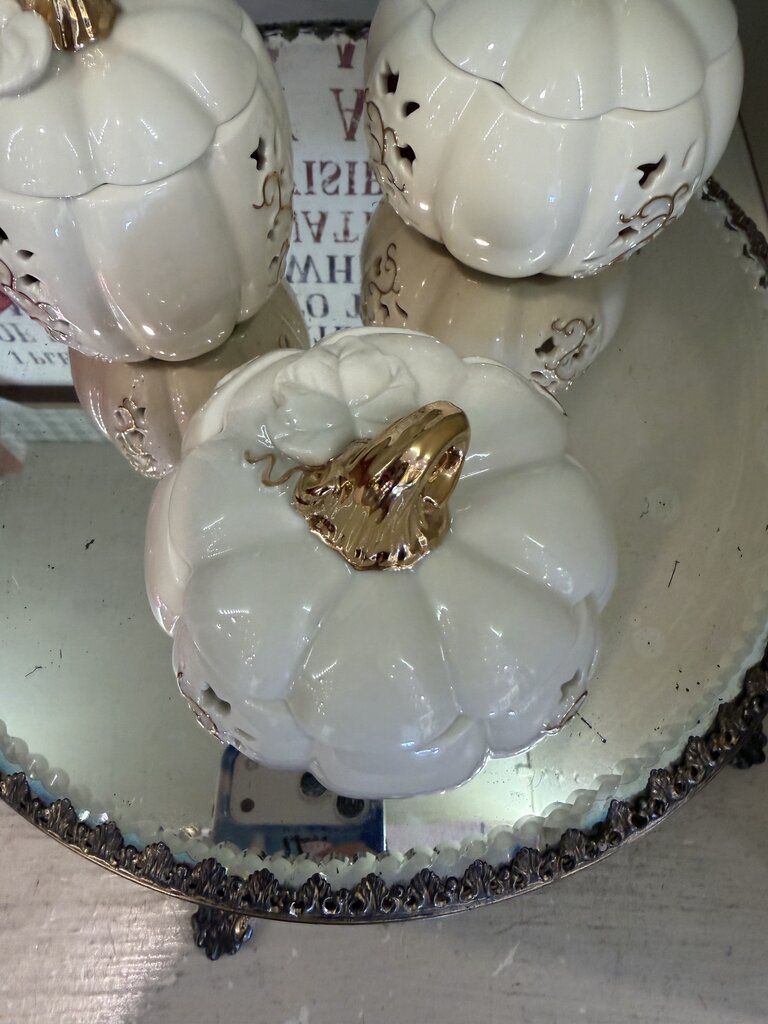 Lenox Pierced Pumpkin
