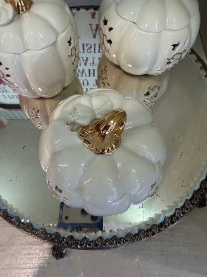 Lenox Pierced Pumpkin