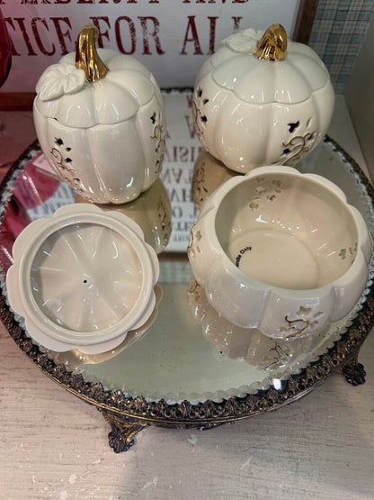 Lenox Pierced Pumpkin