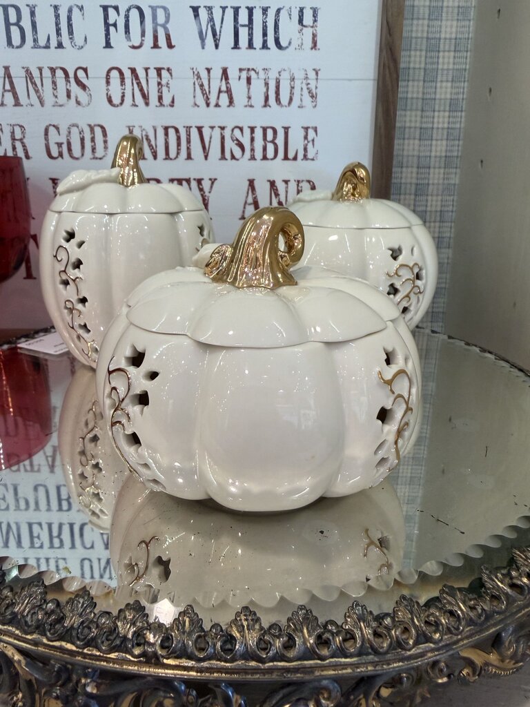 Lenox Pierced Pumpkin