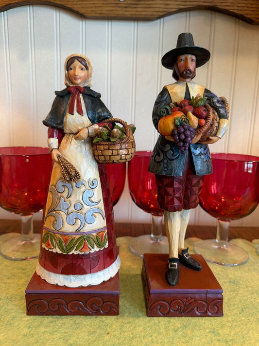 jim shore pilgrim set