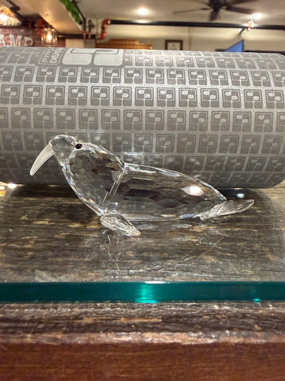 Swarovski crystal walrus