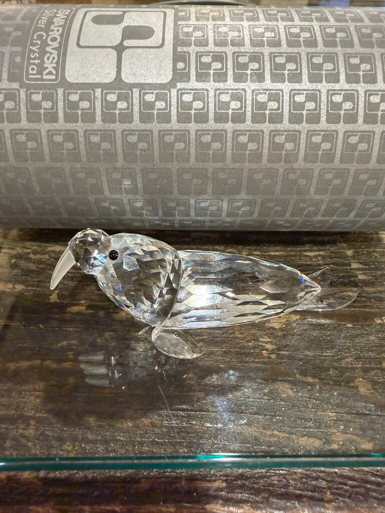 Swarovski crystal walrus