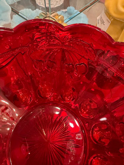 Mosser Glass Inverted Cherry Bowl