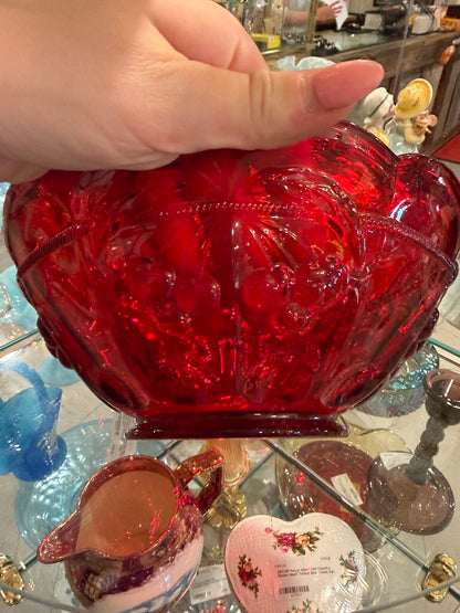 Mosser Glass Inverted Cherry Bowl