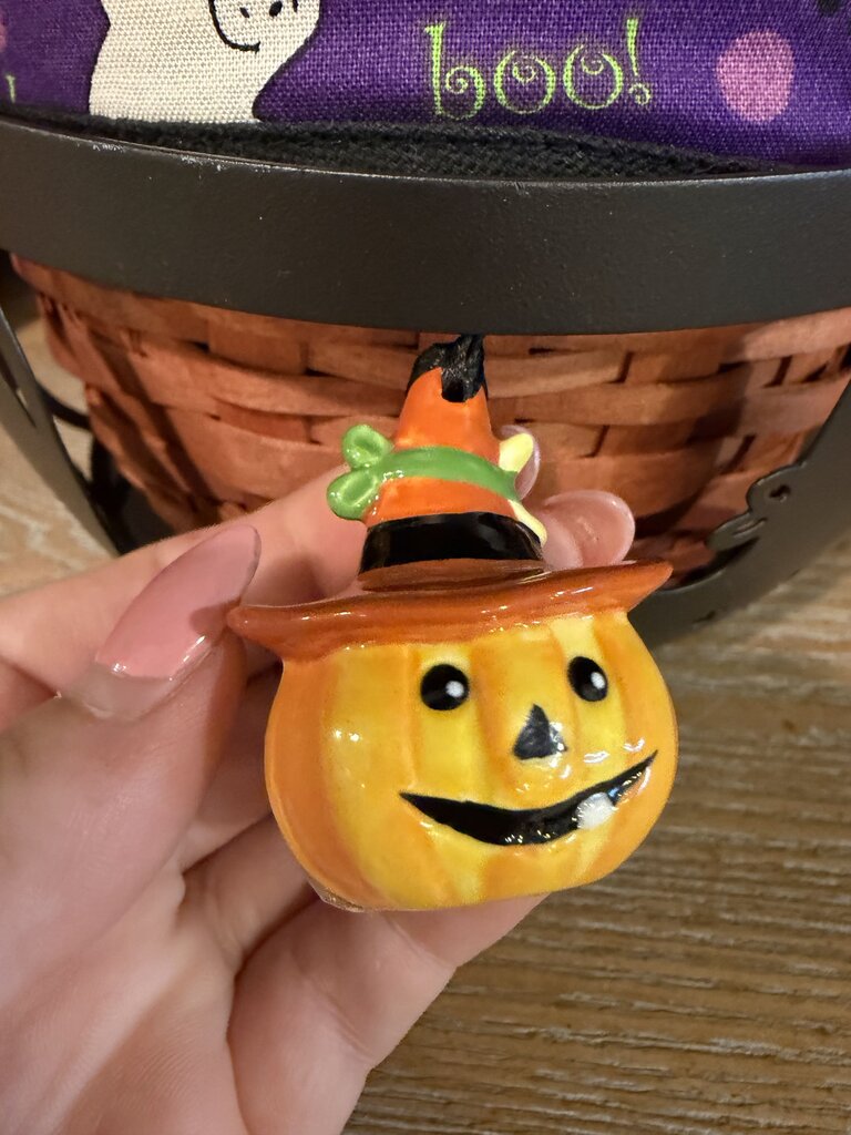Longaberger Halloween Cauldron Basket Small