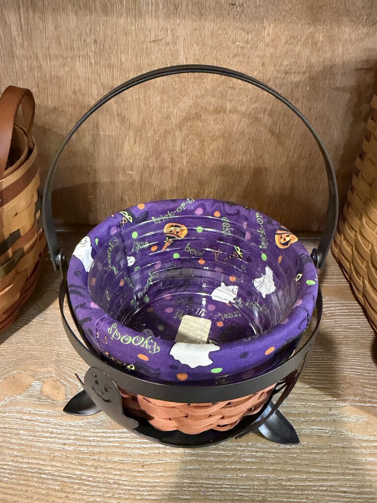 Longaberger Halloween Cauldron Basket Small