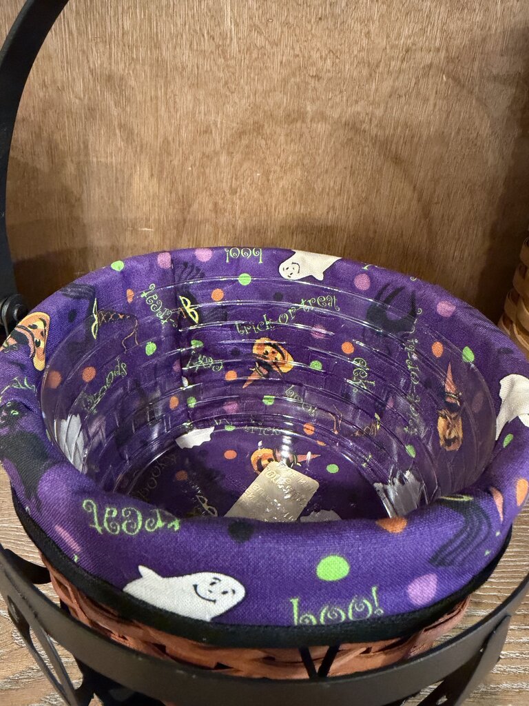 Longaberger Halloween Cauldron Basket Small