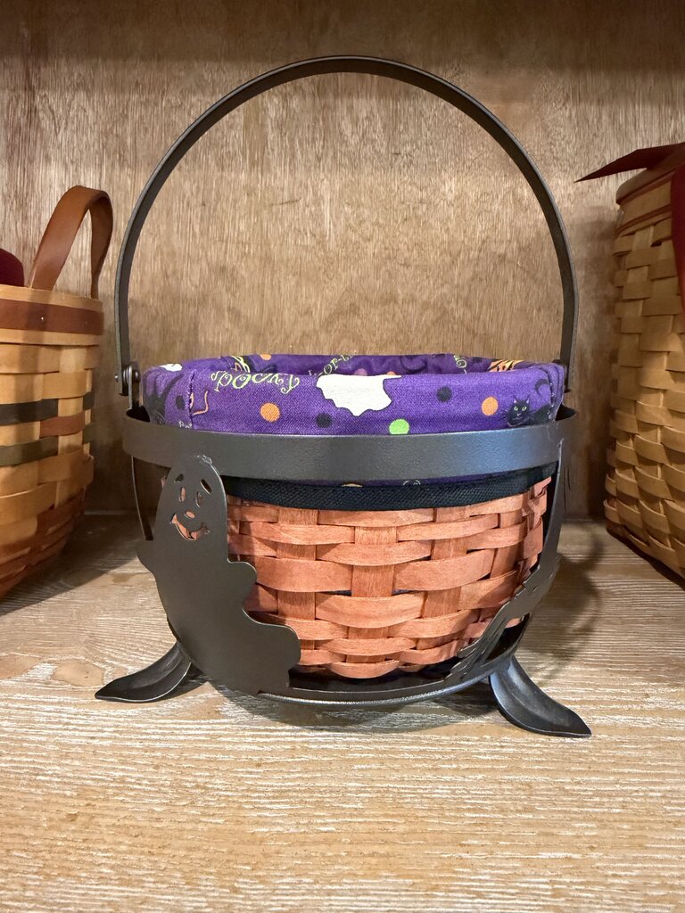 Longaberger Halloween Cauldron Basket Small