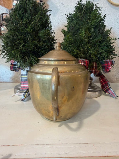 Vintage Brass Teapot