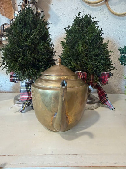 Vintage Brass Teapot